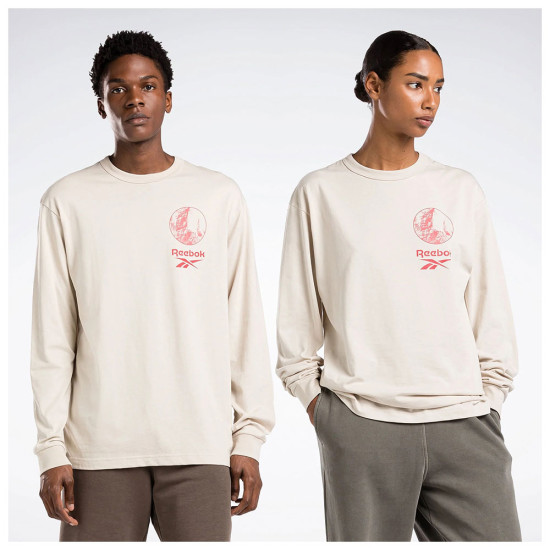 Reebok Unisex μακρυμάνικη μπλούζα Classic Adventure Long Sleeve Tee